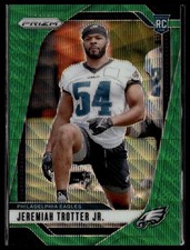 2024 Panini Prizm #349 Jeremiah Trotter Jr. Green Wave RC