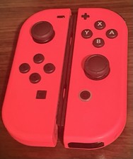 Genuine Nintendo Switch Joy-Con Splatoon 2 PINK Joycons Set Controllers
