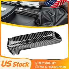 Carbon Fiber Handbrake Brake Handle Cover Fits Bmw E46 E90 E92 F30 F32 F80 M3 M4 Carbon Fiber Handbrake Brake Handle Cover Fits Bmw E46 E90 E92 F30 F32 F80 M3 M4
