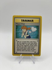 Pokemon TCG Misty's Wish 108/132 Gym Challenge Regular Rare Unlimited English on eBay