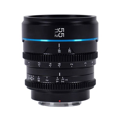 SIRUI Nightwalker Series 55mm T1.2 S35 Manual Focus Cine Lens - Mount Options