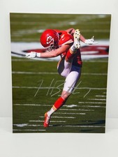 Harrison Butker Chiefs Kicker Long Kickoff Signed Autographed Photo Authentic 8