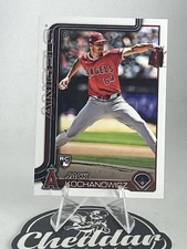 2025 Topps Series 1 Baseball Jack Kochanowicz Base RC #17 Los Angeles Angels