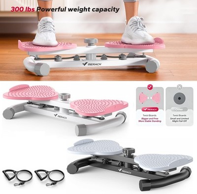 MERACH Waist Twister, Ab Machine with 300 lbs Weight Capacity, Workout for Slim