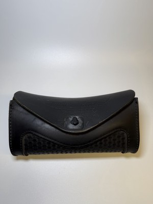 Harley-Davidson Black Leather Windshield Bag PN 57207-05A