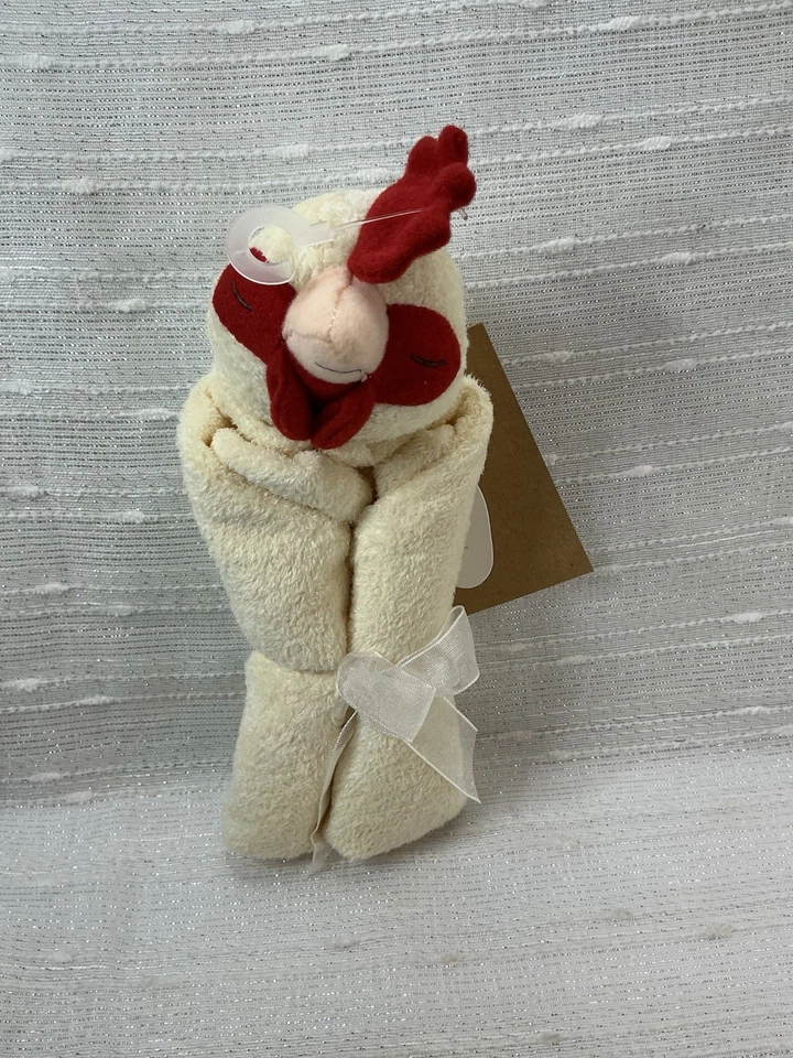 ANGEL DEAR Gallo Manta de Seguridad Lovey Peluche Pollo Granja Bebé Unisex NUEVO Foto 2 de 4