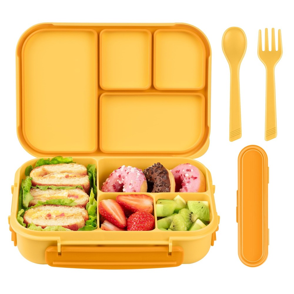 Leakproof Bento Lunch Box for Kids Adults and Toddlers