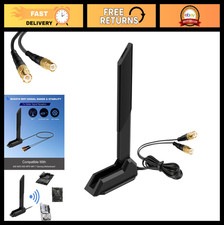 WiFi 7 Gaming Motherboard Antenna - Magnetic Base Replacement for X870 Z890 B850
