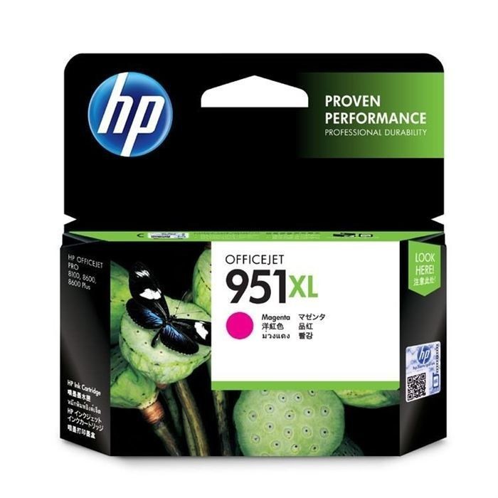 Cartouche magenta HP 951XL d'origine CN047AE pour une précision de couleur sur OfficeJet Pro 2