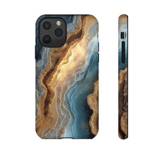 Nebula Marble Wood Marble | Custom Phone Case for iPhone/Galaxy/Pixel
