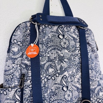Sakroots Backpack Floral Laptop Bag Owl Tassel Keychain Boho  display picture 2