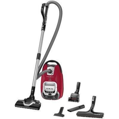 Rowenta Silence Force Effitech Allergy+ Vacuum Cleaner, Red, Bagged | Grade A