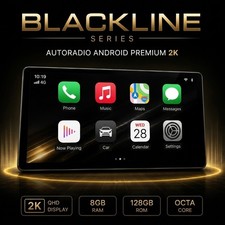 Blackline Autoradio Android Jeep Compass 2016-2020 2K 8+128gb CarPlay A.auto - Miniatura 4