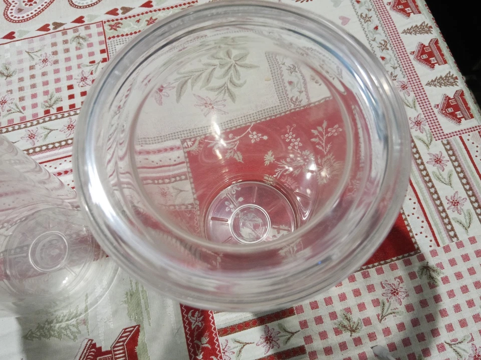 Porta-Bottiglie di vino/alcolici, e ghiaccio, trasparenti. 2 pezzi - Immagine 3 di 4