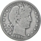 1909-O Barber Half Dollar Average Circ 90% Silver *0566