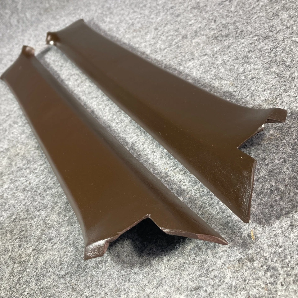 Garnish Front Pillar RH LH Fits Toyota Corolla AE71 CE71 KE70 71 TE71 Dark Brown - Image 3 of 4