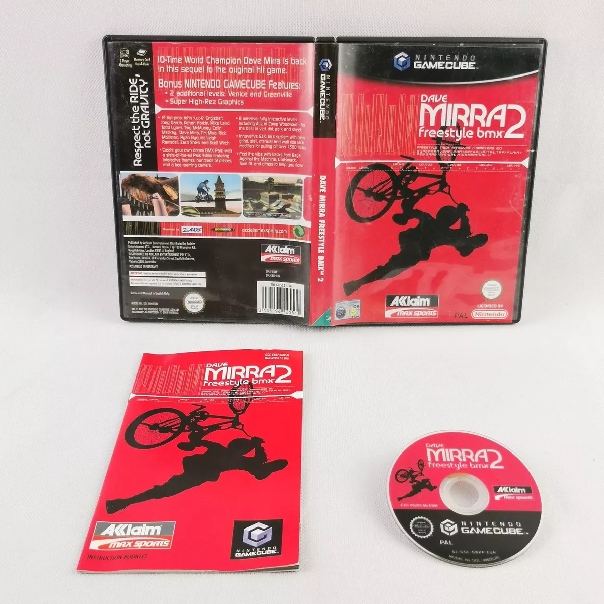 Dave mirra bmx hot sale gamecube