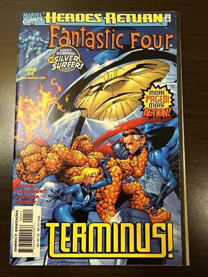 Fantastic Four Heroes Return #4:  The Enemy Within!  Marvel Comics 1998 NM