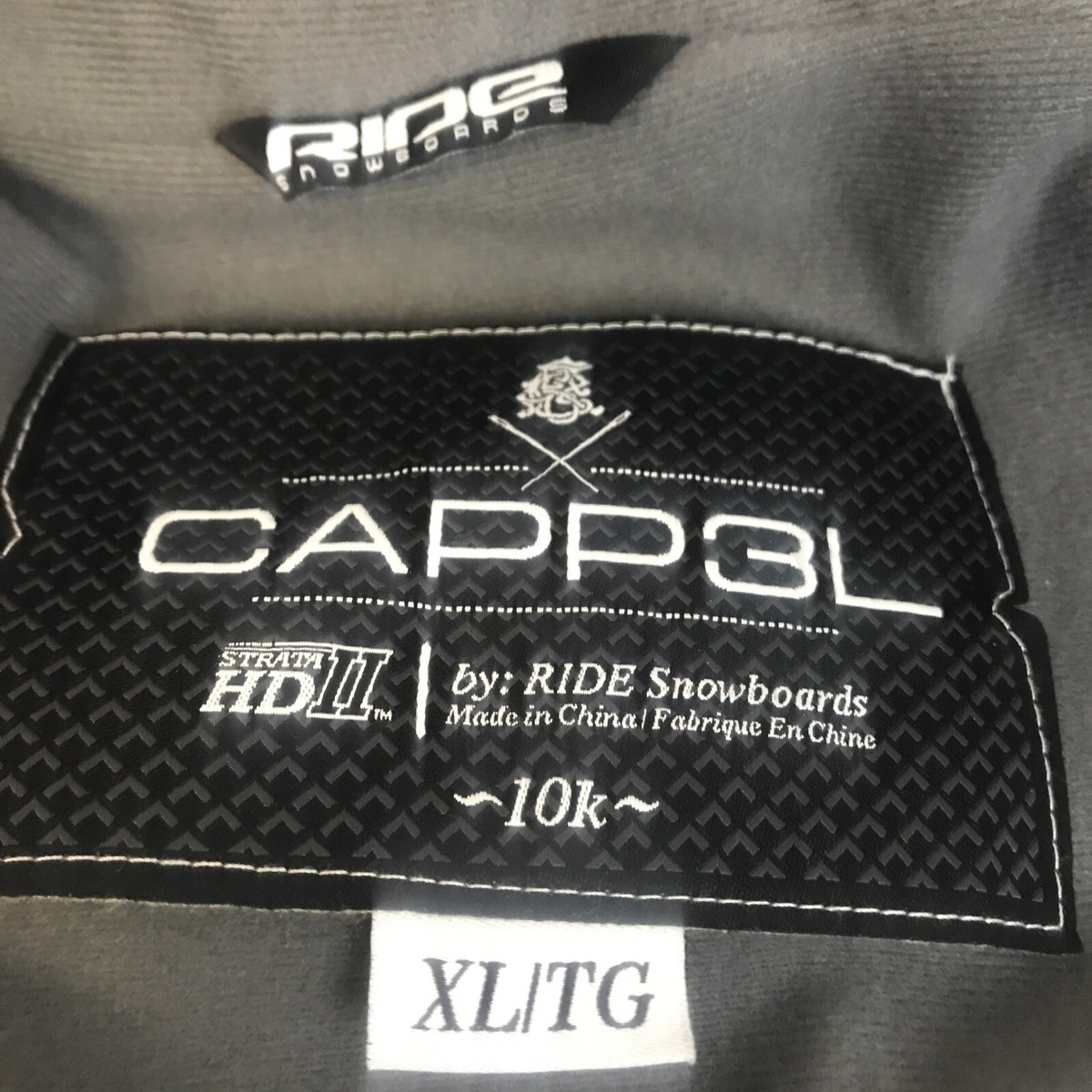 CAPP3L RIDE スノーボードジャケット Ｌ CAPP3L RIDE スノーボードジャケット L Capp3L by Ride