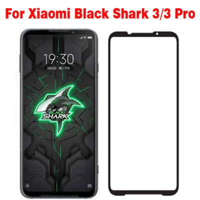 2PCS For Xiaomi Black Shark 3Pro 3S Full Cover Tempered Glass