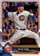 Jen-Ho Tseng 2018 Bowman #11 RC Chicago Cubs