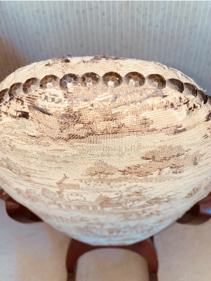 Mecedora Antigua Estilo Queen Ann Hecha a Mano, Madera de Caoba Artesanal Foto 4 de 4