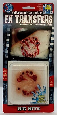 Tinsley Transfers Prosthetic Special Effects Makeup Big Bite  3D FX Film Quality
