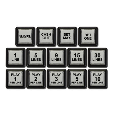 IGT Button Set for IGT I Game Plus (New)  ** Free Shiping** (BS-004)