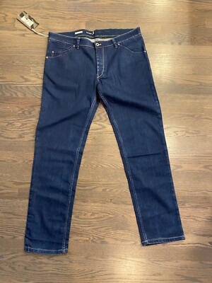 Re-Hash LEONARDO dark wash jeans Made in Italy 40x32 NWT