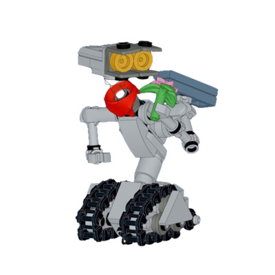 ZITIANYOUBUID Johnny 5 SAINT Prototype Number 5 Verfolgte Roboter 91 teile