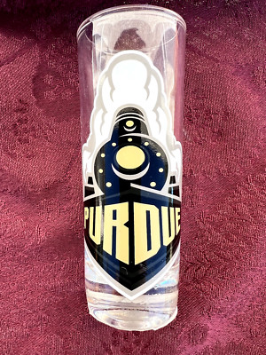 NEW Purdue University Tall Shot Glass 4 Inch Boilermaker Special West Lafayette