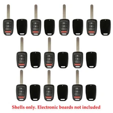 Remote Control Head Key Fob Head Shell 3B Compatible with Honda HO01 (10 Pack)