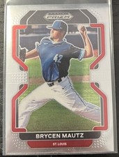 2022 Panini Prizm Draft Picks Brycen Mautz #PDP59 St. Louis Cardinals