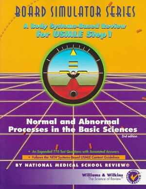 Normal and Abnormal Processes in - Paperback, by National Medical School - Good