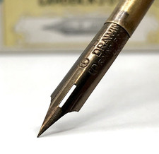 x5 Howard Hunt No. 99 Dip Pen Nibs Vintage Calligraphy EF Extra Fine