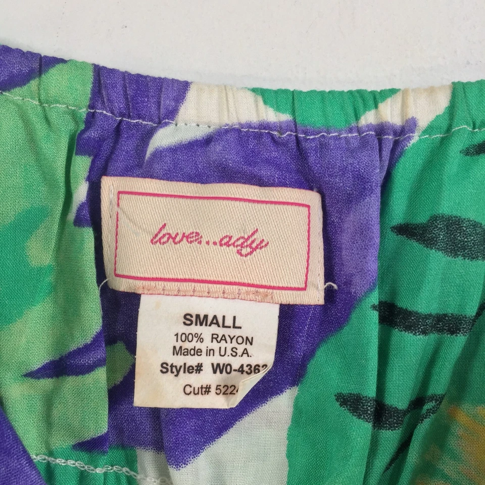 Love ady womens dress size S maxi multicolour goemetric sleeveless stretch064200 - Imagem 3 de 4