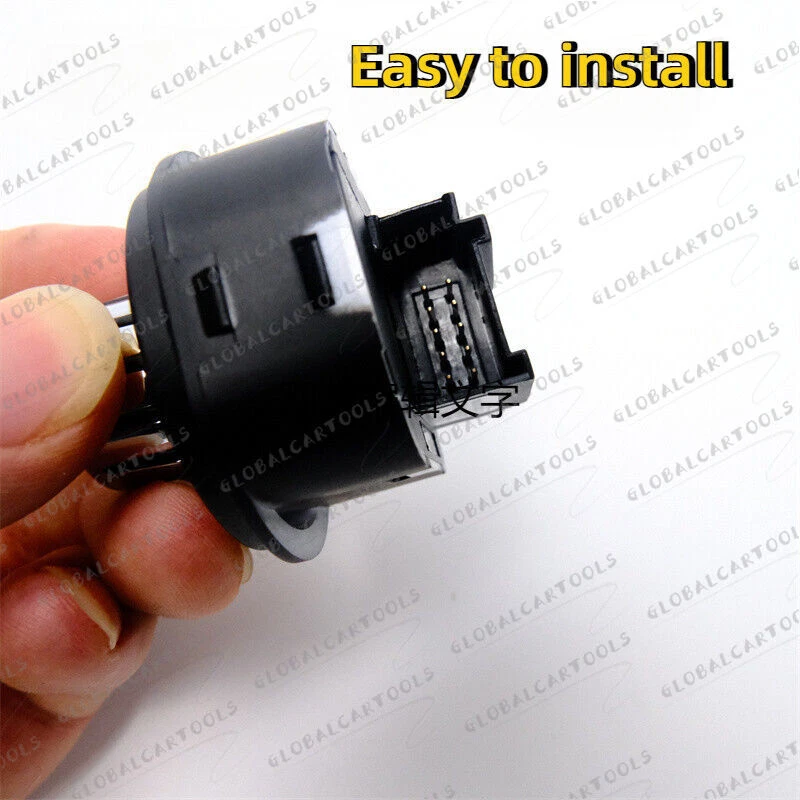 Interruptor de perilla de ajuste de espejo lateral para VW Polo 2011-2017 botón de control de interruptor Foto 3 de 4