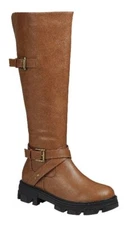 NEW womens Tan Knee High Boots  pick  6 6.5 7 8 8.5 9 10 Cherry-94