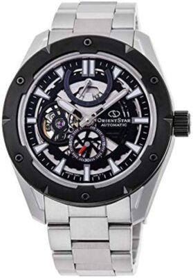 Orient Star Automatik Uhr Avantgarde Skeleton Sport RK-AV0A01B Herren Silber