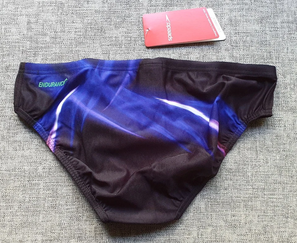 Speedo Mens Endurance+ Energize Swimming Briefs Trunks AUS Size L 16 & 3XL 22