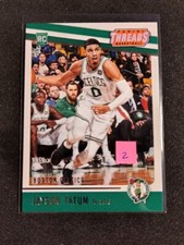 (#2) 2017-18 Panini Threads Basketball Jayson Tatum Celtics #78 Rookie RC