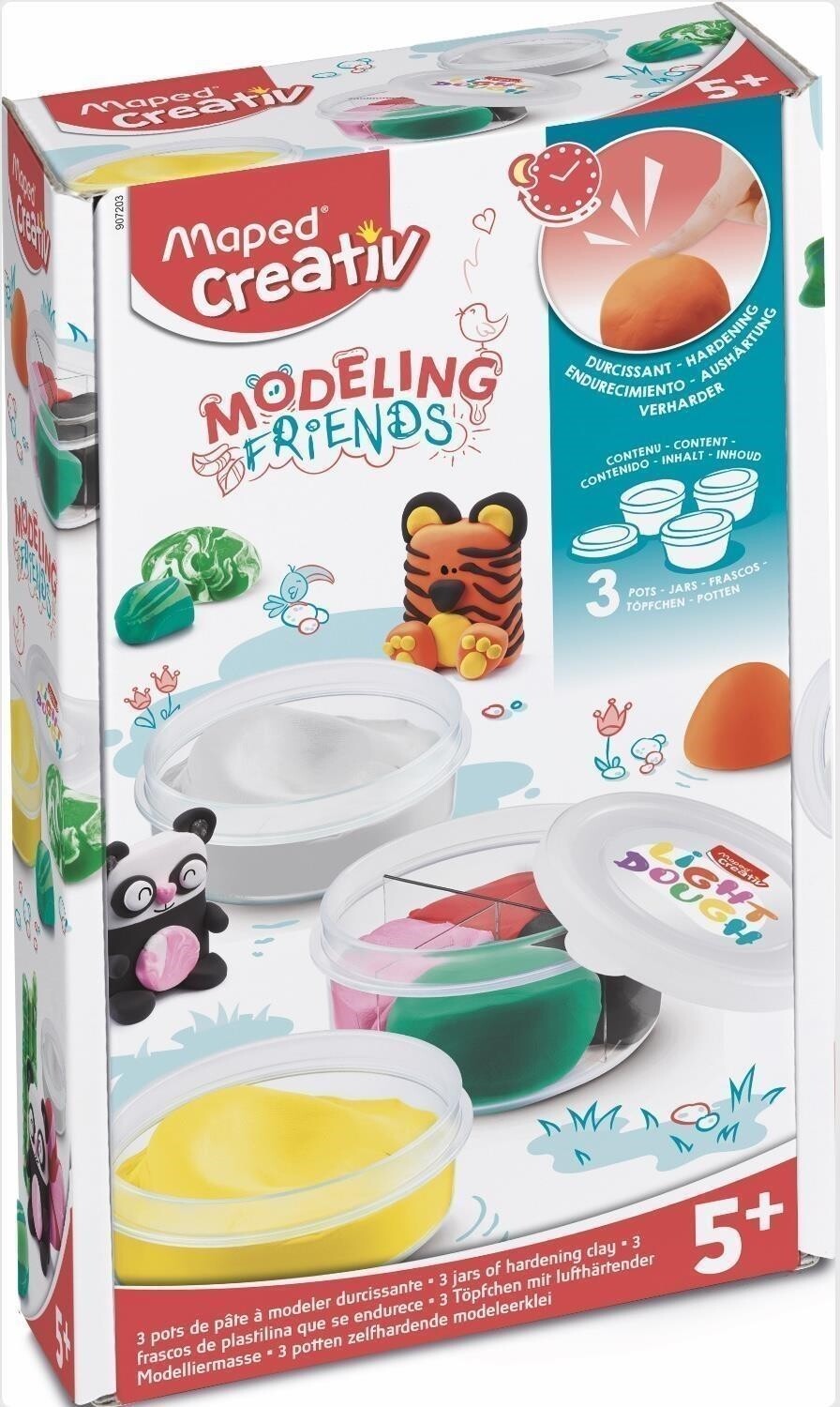 Maped Creativ: Ricarica Argilla Per Modella Gli Amici -