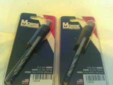 TWO !!! M K Morse Hole Saw Arbors M23KC Made In USA