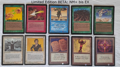 BETA (LIMITED EDITION,  NM+ bis EX, Vintage MTG 1993) !