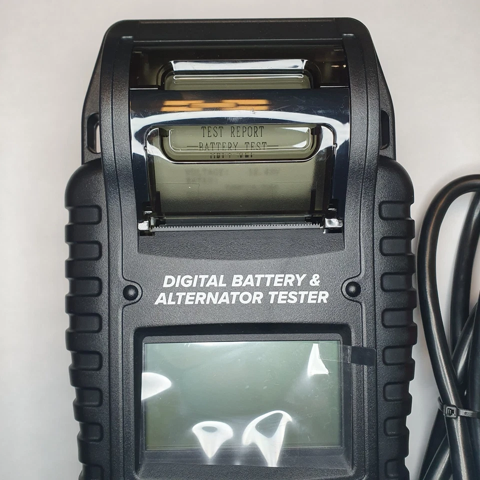 Sealey BT2015 Digital Battery & Alternator Tester 6V/12V/24V with Printer - Image 4 of 4