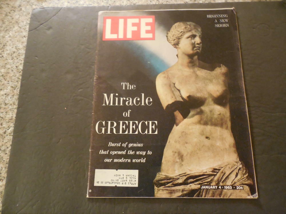 1963 Life Magazine: The Miracle of Greece Still Standing ID:44011  