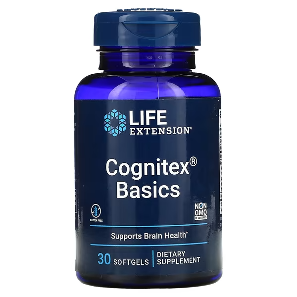Life Extension, Cognitex Basics with Phosphatidylserine 100mgs