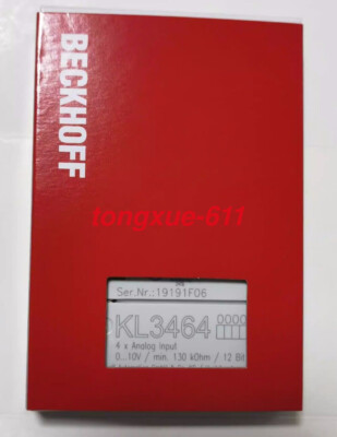 NEW Beckhoff PLC module KL3464 Via FedEx or DHL