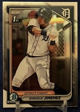 2024 Bowman Chrome Enrique Jimenez 1st Bowman #BCP-31 Detroit Tigers