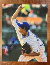 JAVIER ASSAD Signed CHICAGO CUBS 8x10 Photo Autograph